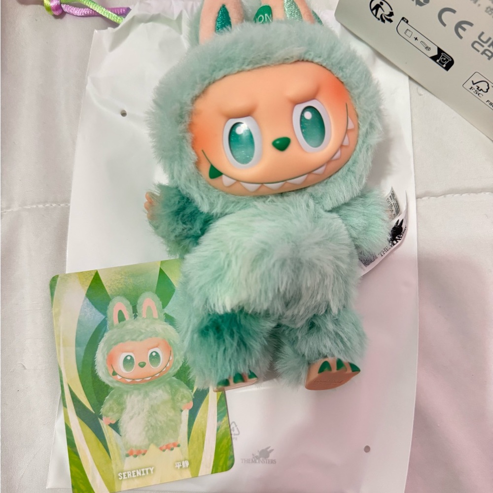 Big into energy Labubu